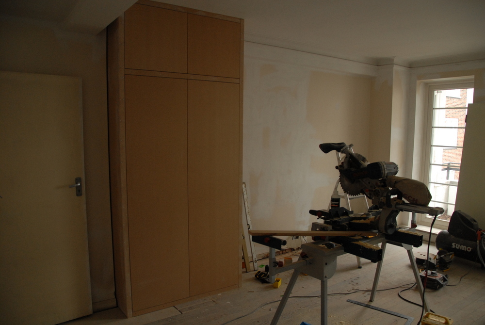 Pinnacle Renovation Projects MDF cupboards and shelving