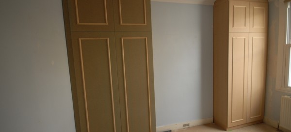 Some more bespoke MDF wardrobes / cupboards in one of the bedrooms