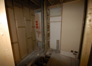 This is where the new bathroom will go!
