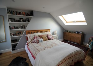 Loft bedroom in Battersea